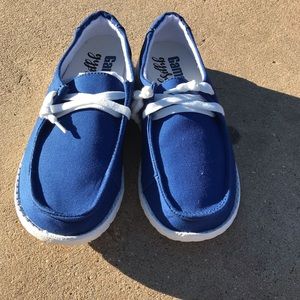 Royal Blue Gypsy Jazz Loafer